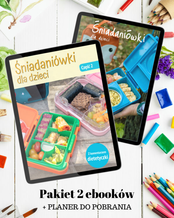 Pakiet 2 ebooków "Śniadaniówki dla dzieci"
